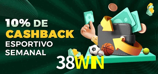 10% de bônus de cashback na 38WIN
